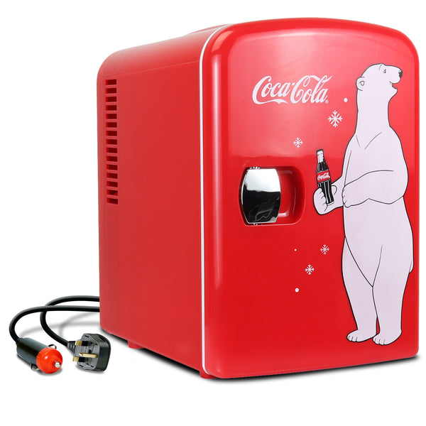 Mavin  Coca Cola Polar Bear Retro Personal Mini Fridge
